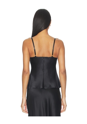 L'AGENCE Orlina Camisole Top in Black. Size 4. Also in 6.