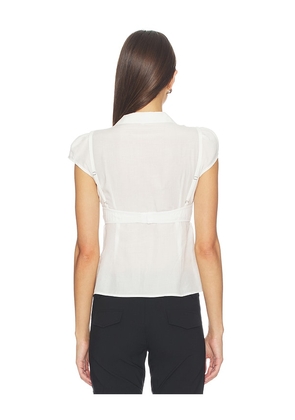 Miaou Hudson Top in White. Size XS. Also in S.