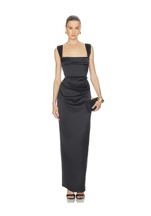 Nookie Dream Gown in Black. Size XS. Also in S, M, L, XL.