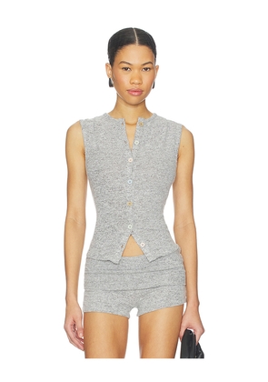 OW Collection Rue Vest in Grey. Size S. Also in XS, M, L.