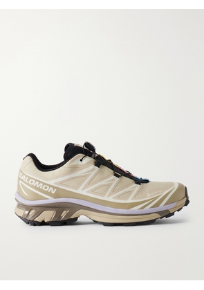 Salomon - Xt-6 Gtx Tpu-trimmed Mesh Sneakers - Cream - UK 3.5,UK 4,UK 4.5,UK 5,UK 5.5,UK 6,UK 6.5,UK 7,UK 7.5,UK 8,UK 8.5,UK 9