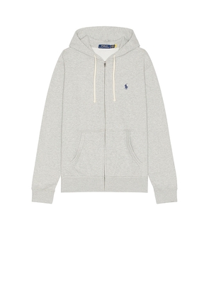 Polo Ralph Lauren Full Zip Hoodie in Grey. Size XL/1X. Also in S, M, L.