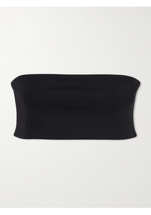 THE PARK - Zoe Scuba Bralette Top - Black - x small,small,medium,large,x large