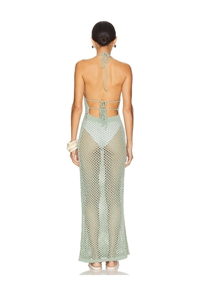 superdown Mirina Maxi Dress in Green. Size M. Also in L.