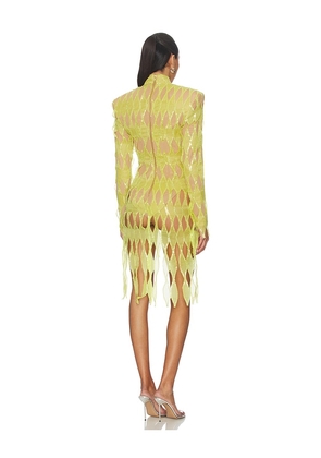 The Dolls House Harlequin Romper in Green. Size XS. Also in M.