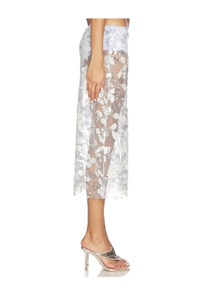 SIEDRES Wells Skirt in Baby Blue. Size 36. Also in 32, 34, 42.