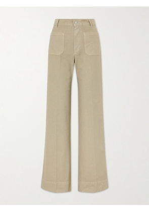 Victoria Beckham - Alina High-rise Straight-leg Jeans - Gray - 24 Regular,25 Regular,26 Regular,27 Regular,28 Regular,29 Regular,30 Regular,31 Regular,32 Regular