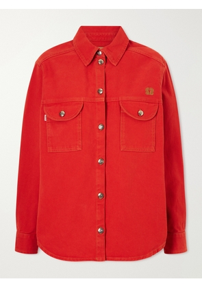 BLAZÉ Milano - Berber Embroidered Denim Shirt - 00,0,1,2,3,4