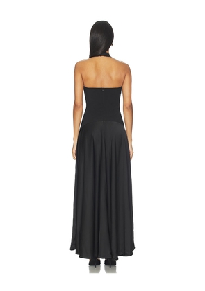 Runaway The Label Odina Square Neck Maxi Dress in Black. Size S. Also in XS.