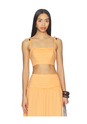 PEIXOTO Ezra Top in Orange. Size S. Also in L, M, XL, XS.