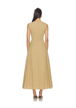 Rue Sophie Talia Dress in Tan. Size S. Also in M.