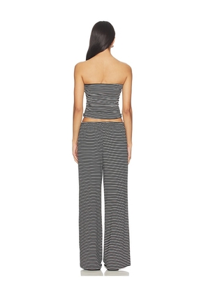 superdown Alice Pant Set in Black,White. Size XS. Also in XXS, S, M, L, XL.