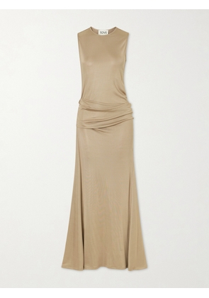 TOVE - Lelani Jersey Maxi Dress - Metallic - FR 34,FR 36,FR 38,FR 40,FR 42