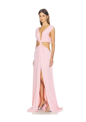 Sid Neigum Braid Dress in Pink. Size M. Also in S, XL.