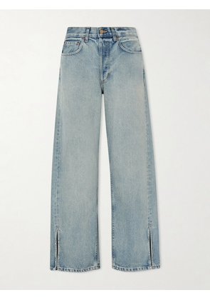 B SIDES - Charlot Mid-rise Wide-leg Jeans - Blue - 24,25,26,27,28,29,30,31,32