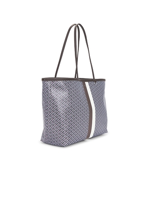 Tory Burch The Racer Tote Bag in Navy.