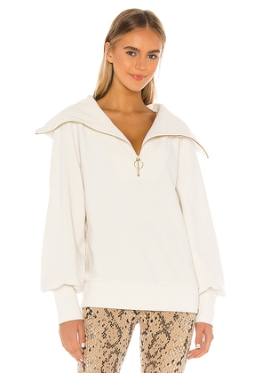 Varley Vine Sweatshirt in Ivory. Size XS. Also in L.