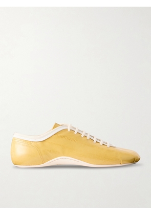 Dries Van Noten - Leather Sneakers - Yellow - IT35,IT36,IT37,IT38,IT39,IT40,IT41