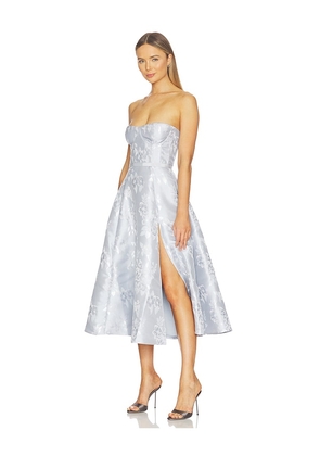 V. Chapman Vanessa Dress in Slate. Size 4. Also in 0, 10, 12, 2, 6.