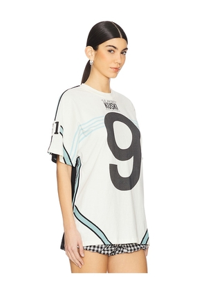 Yellow The Label Jockey Tee in Ivory. Size XS. Also in S.