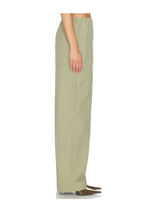 Paris Georgia Cocoon Trackpant in Olive. Size XS. Also in L, M, S.
