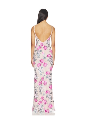 Zhivago Ista Fiorita Slip Dress in Rose. Size 2. Also in 4, 6, 10.
