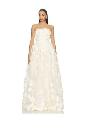 Zhivago Dream Of That Gown in Ivory. Size 2. Also in 0, 10, 12, 4, 6, 8.