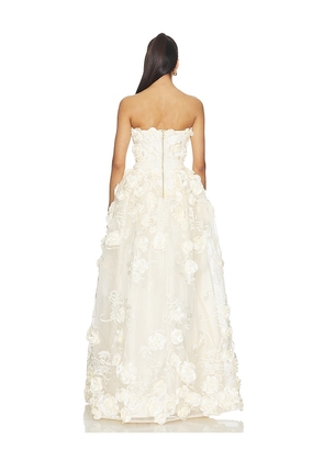 Zhivago Dream Of That Gown in Ivory. Size 2. Also in 0, 4, 6, 8, 10.