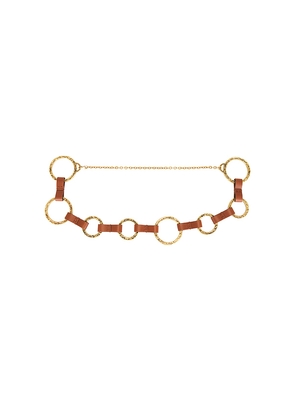 Zimmermann Solena Chain Belt in Tan. Size S/M. Also in M/L.