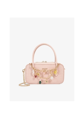 Womens Dune Song Top-Handle Leather Phone Bag