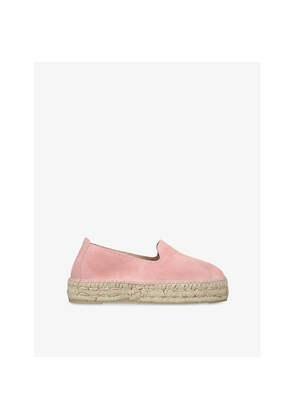 Womens Manebi Hamptons Double-Sole Suede Espadrilles