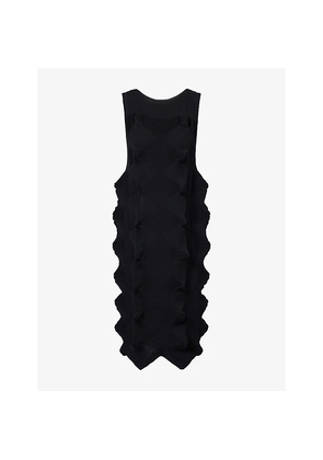 Womens Issey Miyake Linkage Knitted Midi Dress