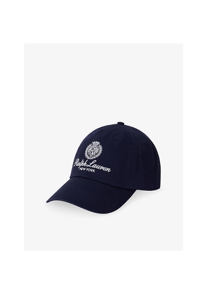 Mens Polo Ralph Lauren Brand-Embroidered Cotton-Twill Cap