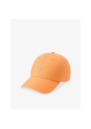 Mens Polo Ralph Lauren Brand-Embroidered Cotton-Twill Cap