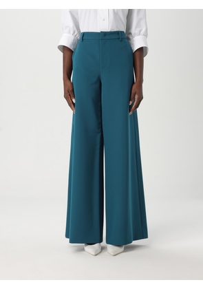 Pants MOSCHINO JEANS Woman color Teal