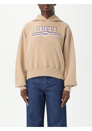 Sweatshirt GUCCI Woman color Beige