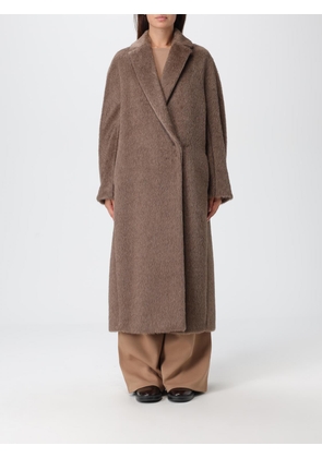 Coat 'S MAX MARA Woman color Brown