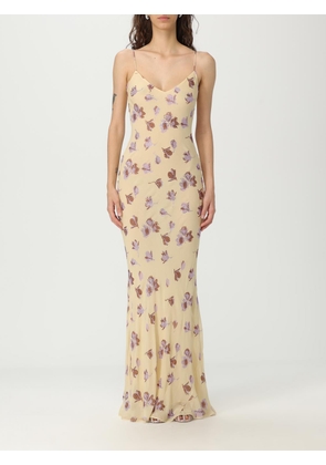 Dress SELF-PORTRAIT Woman color Yellow