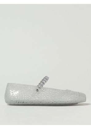 Ballet Flat JIMMY CHOO Woman color Silver