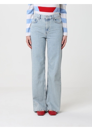 Jeans MOSCHINO JEANS Woman color Gnawed Blue