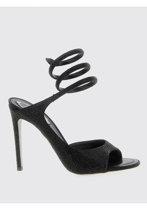Heeled Sandal RENE CAOVILLA Woman color Black