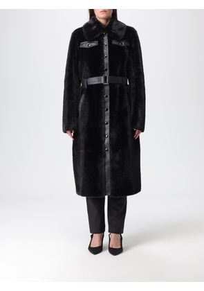 Fur Coat PATRIZIA PEPE Woman color Black