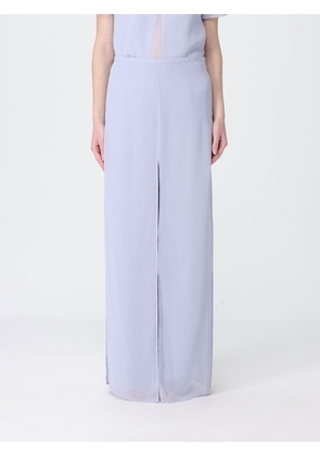 Pants EMPORIO ARMANI Woman color Lilac