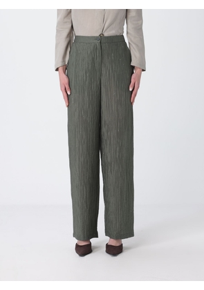 Pants EMPORIO ARMANI Woman color Olive