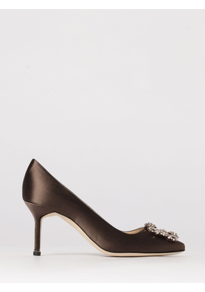 Pump MANOLO BLAHNIK Woman color Dark