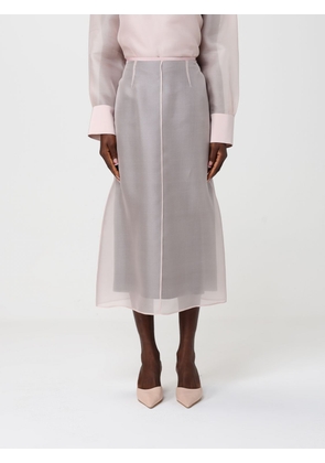 Skirt AGNONA Woman color Pink