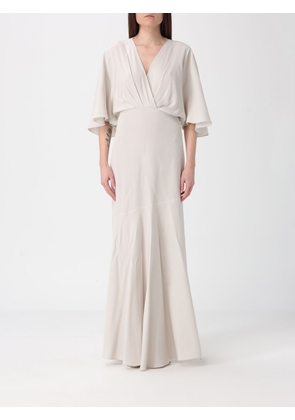 Dress AGNONA Woman color Grey