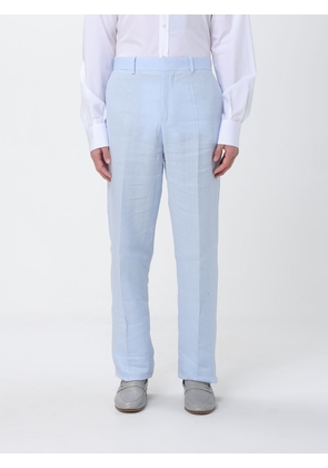 Pants AGNONA Men color Gnawed Blue