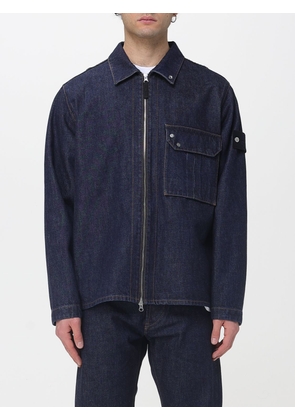 Jacket STONE ISLAND Men color Denim