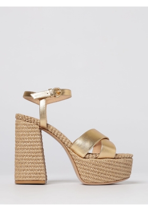 Heeled Sandal GIANVITO ROSSI Woman color Beige